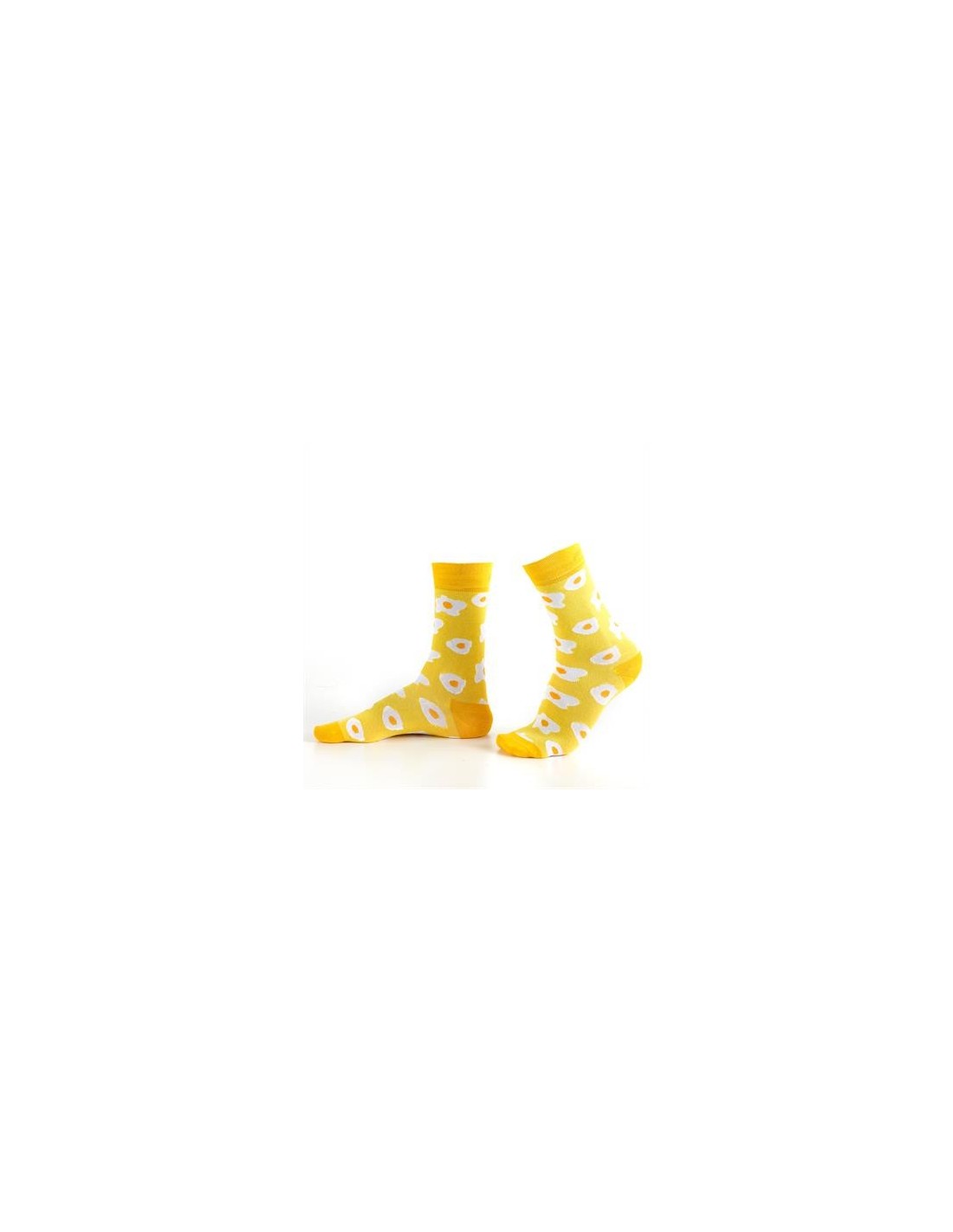 Yellow women\'s egg-pattern socks SD20 - Online store - Boutique